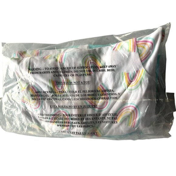 Gerber Baby Girls Rainbow Dots Zip-Front Bodysuit Set 3-6 M (2-Pack) - Picture 3 of 5